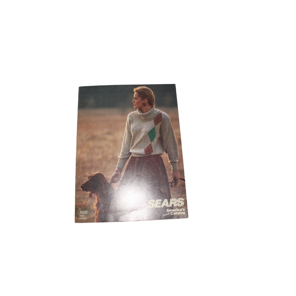Vintage Sears Department Store 1988 Fall Winter Catalog